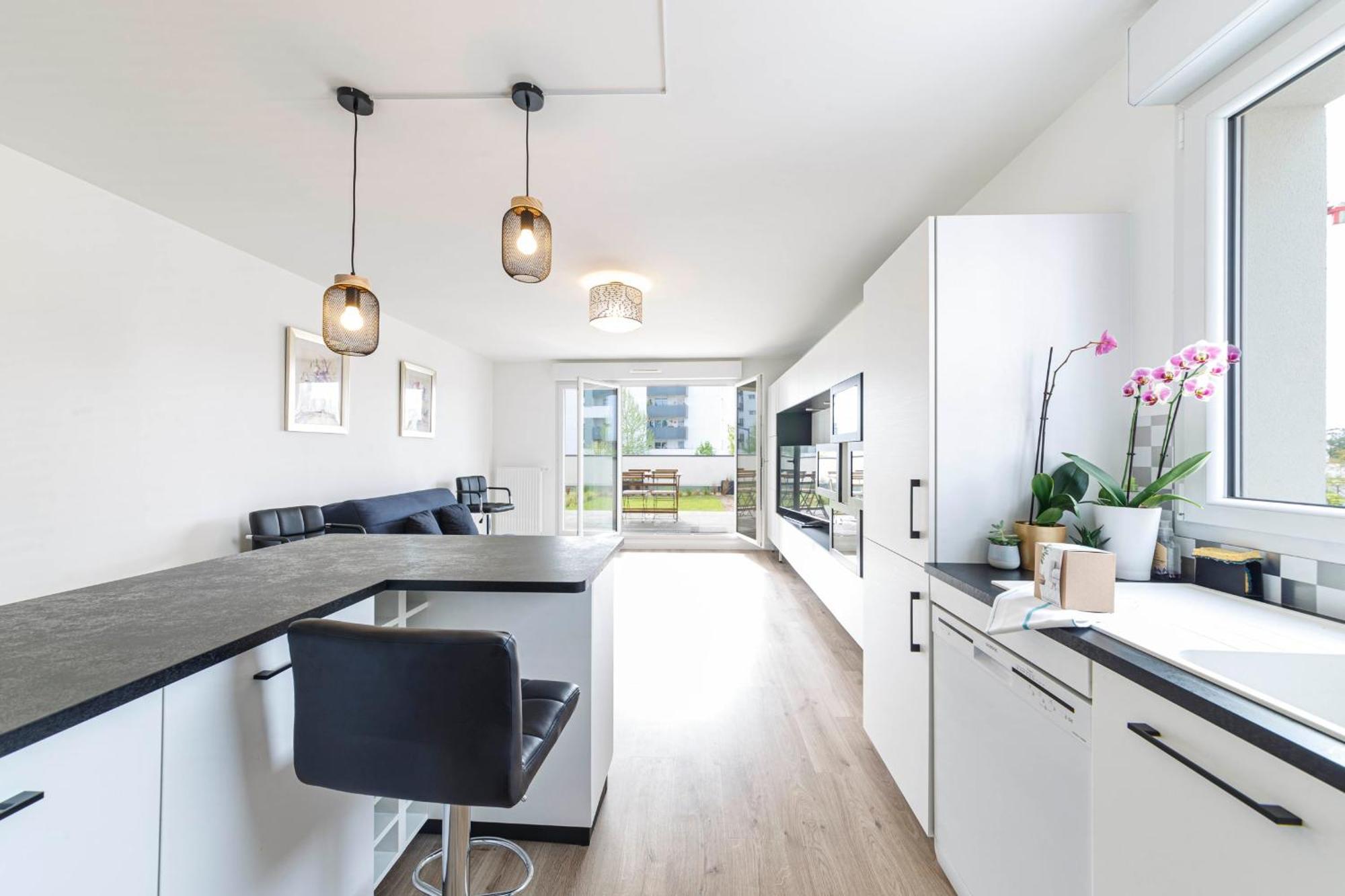 T2 Terrasse -Terra Botanica Et Aquavita Apartment Angers Bagian luar foto
